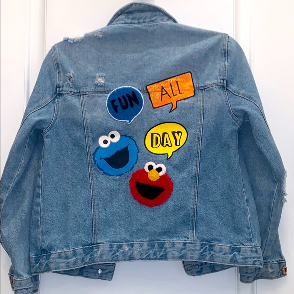 Zara girls denim jacket